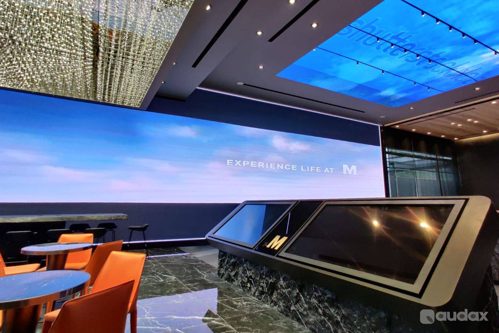 Digital Showroom Design by Audax
