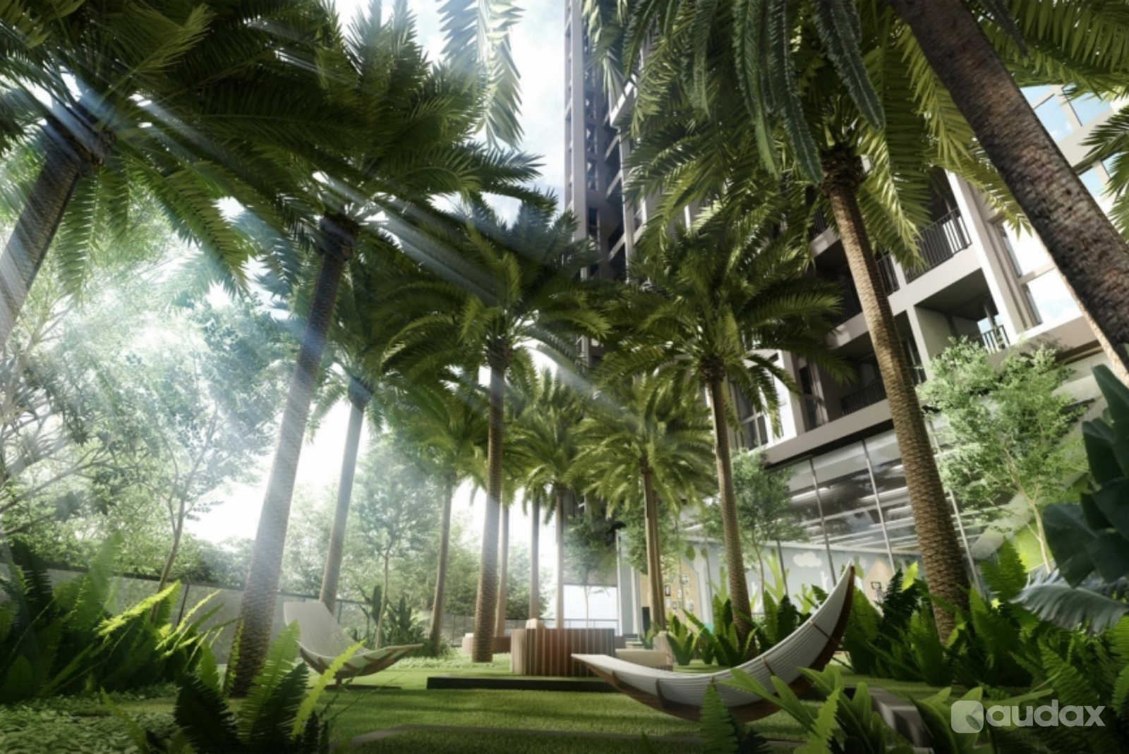3D Rendering Real Estate Perspective By Audax