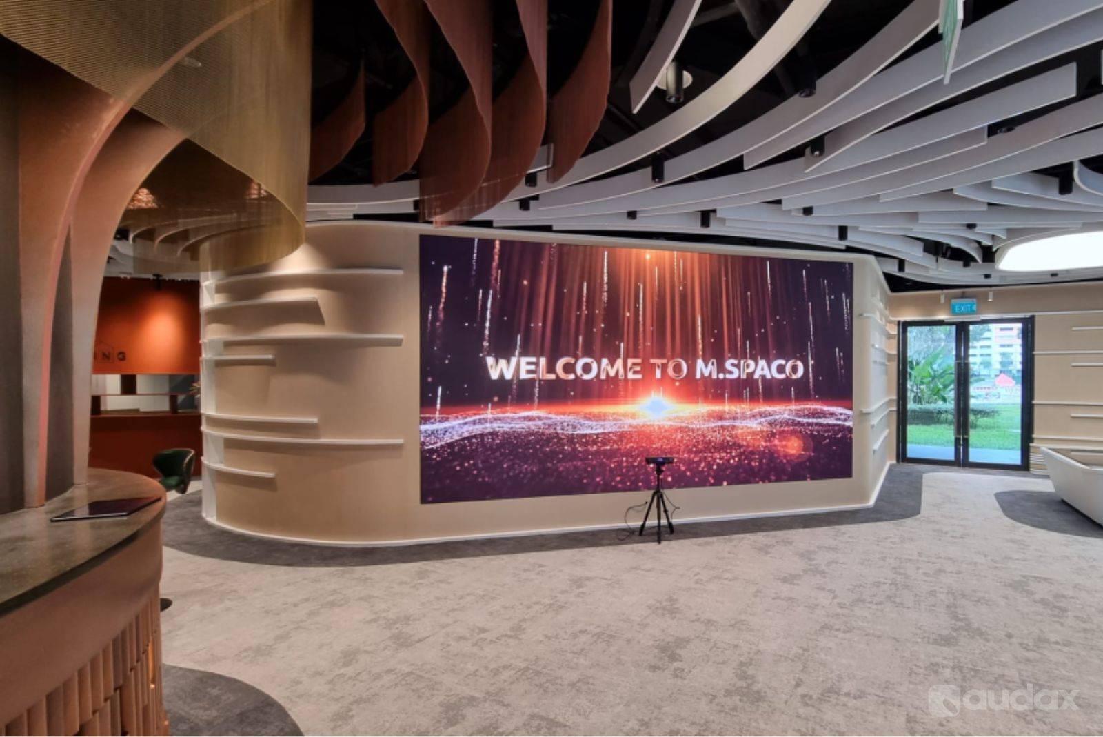 Digital Showroom Design by Audax