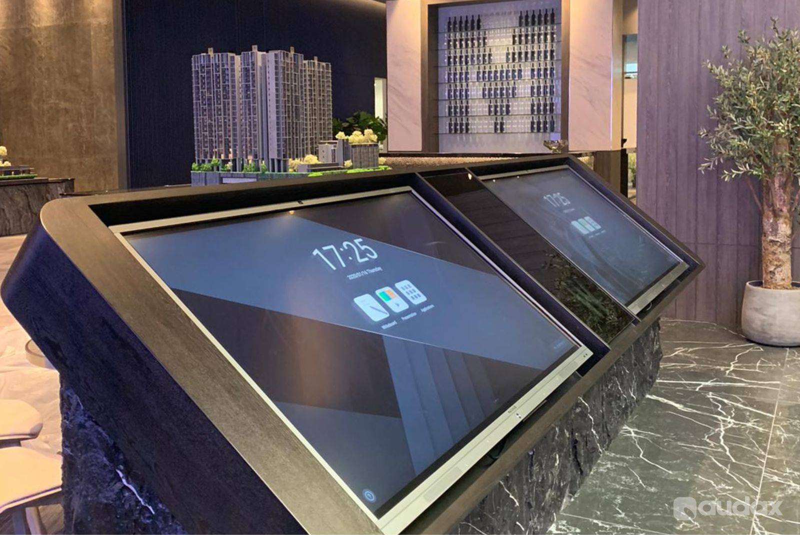 Digital Showroom Design by Audax