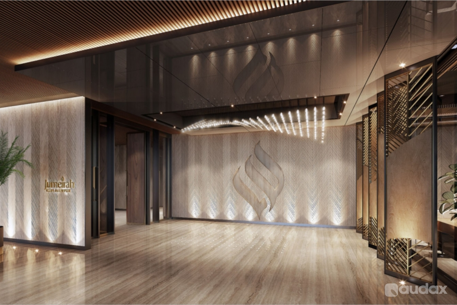 3D Rendering Real Estate Perspective By Audax