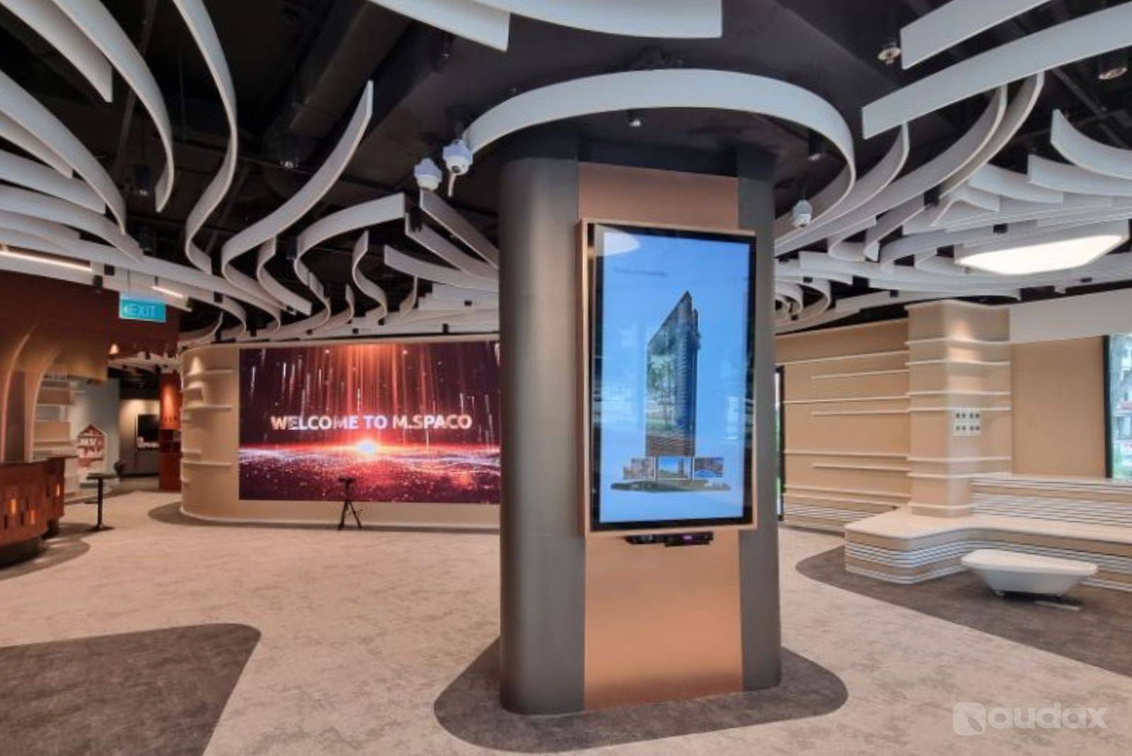 Digital Showroom Design by Audax