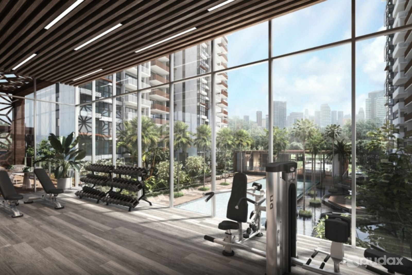 3D Rendering Real Estate Perspective By Audax