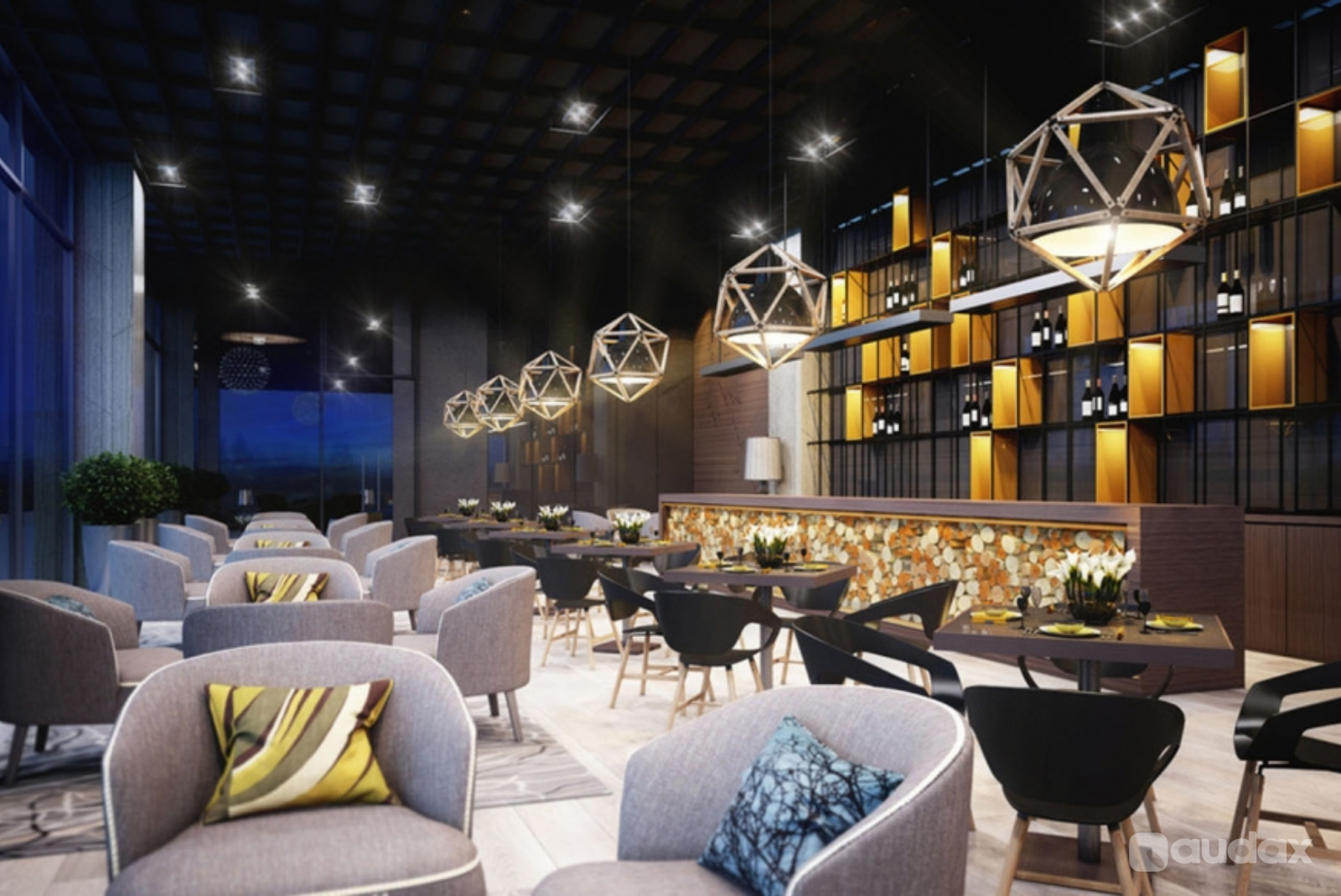 3D Rendering Real Estate Perspective By Audax