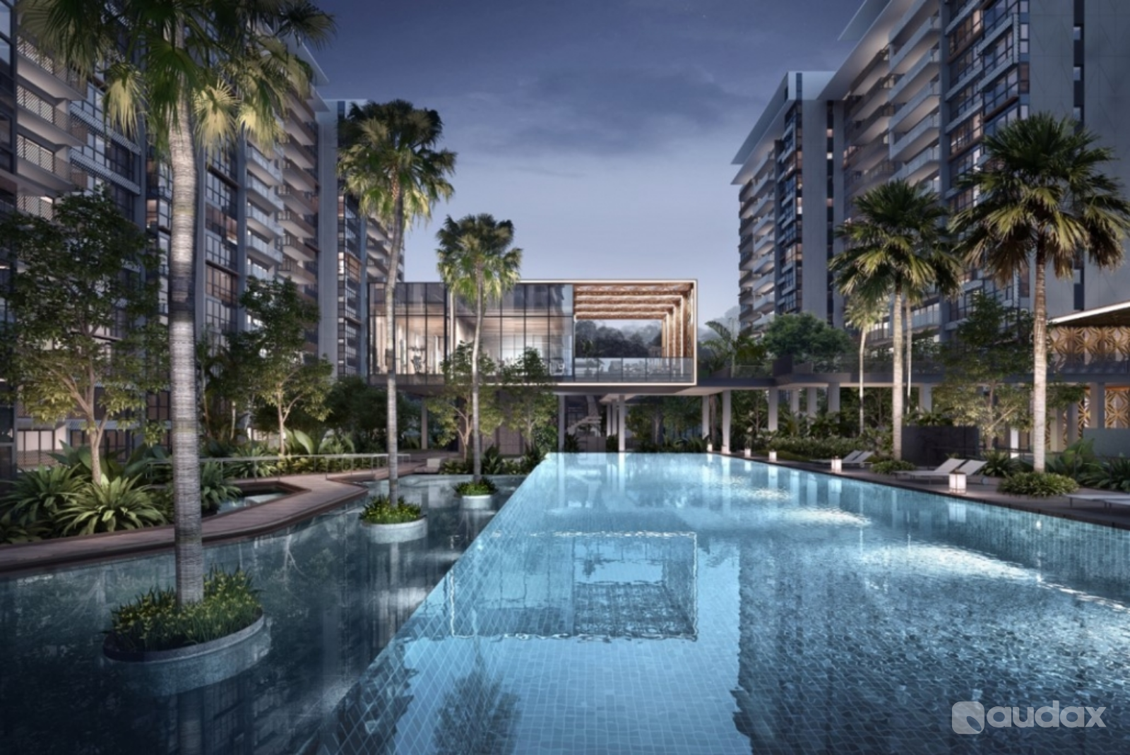 3D Rendering Real Estate Perspective By Audax
