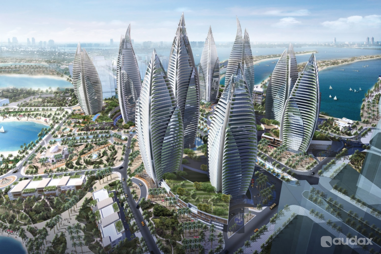 3D Printing Real Estate Perspective by Audax