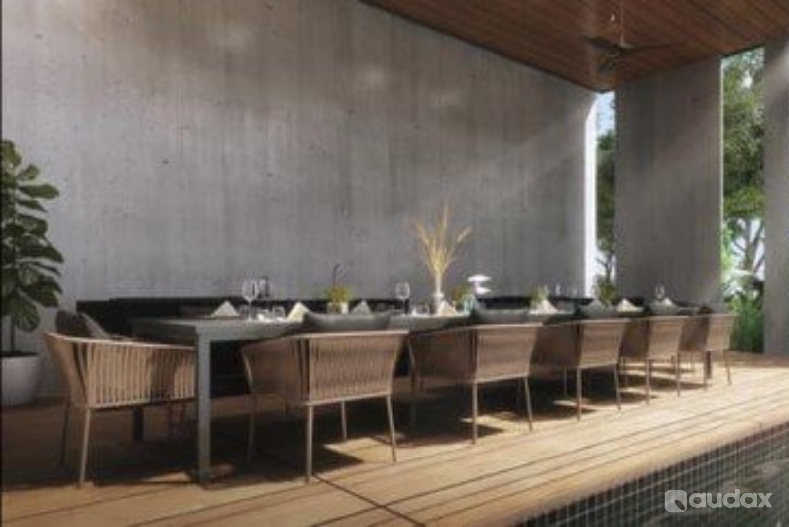 3D Rendering Real Estate Perspective By Audax