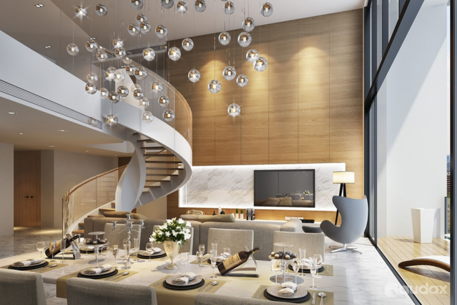 3D Printing Real Estate Perspective by Audax