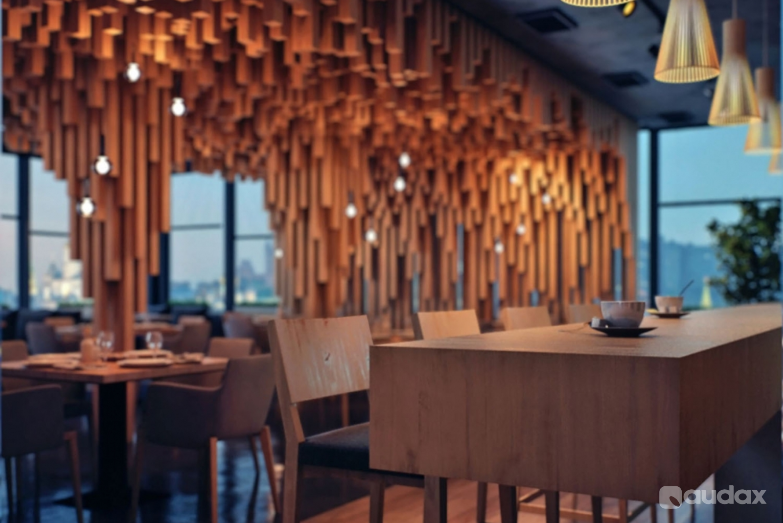 3D Rendering Real Estate Perspective By Audax