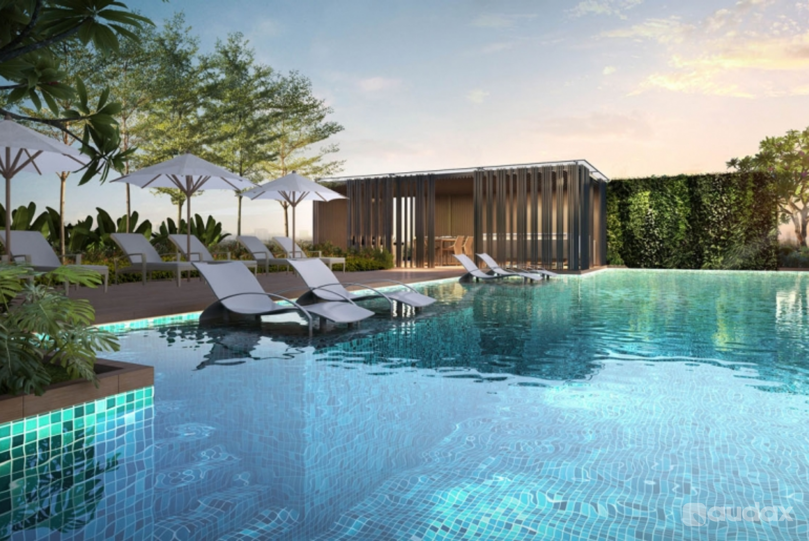3D Rendering Real Estate Perspective By Audax