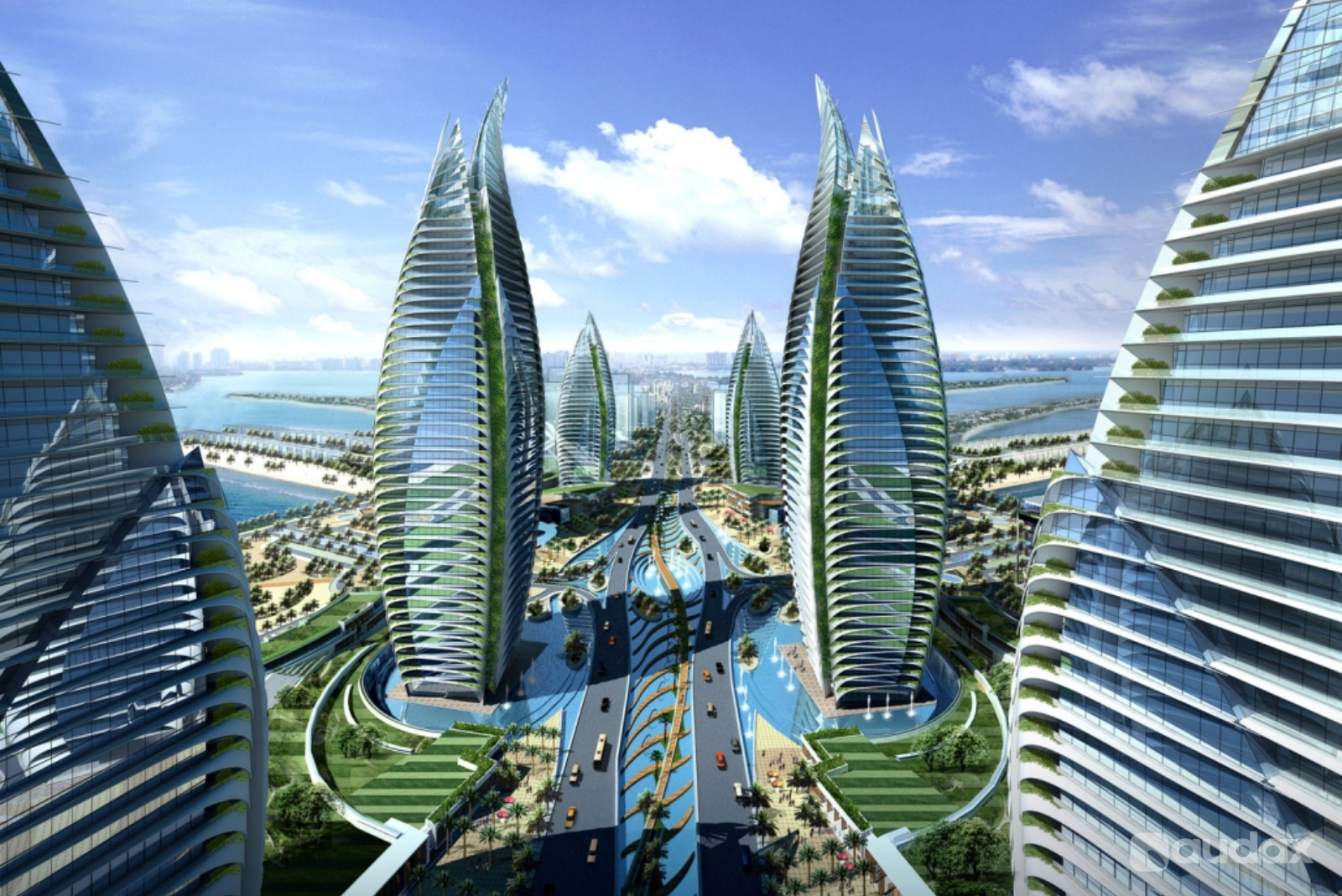 3D Printing Real Estate Perspective by Audax