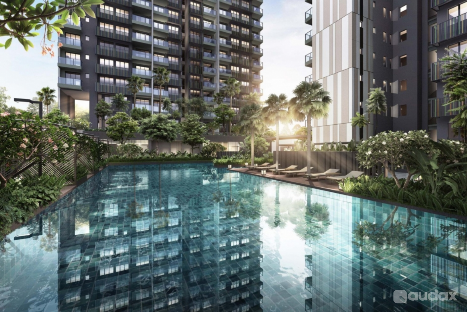3D Rendering Real Estate Perspective By Audax