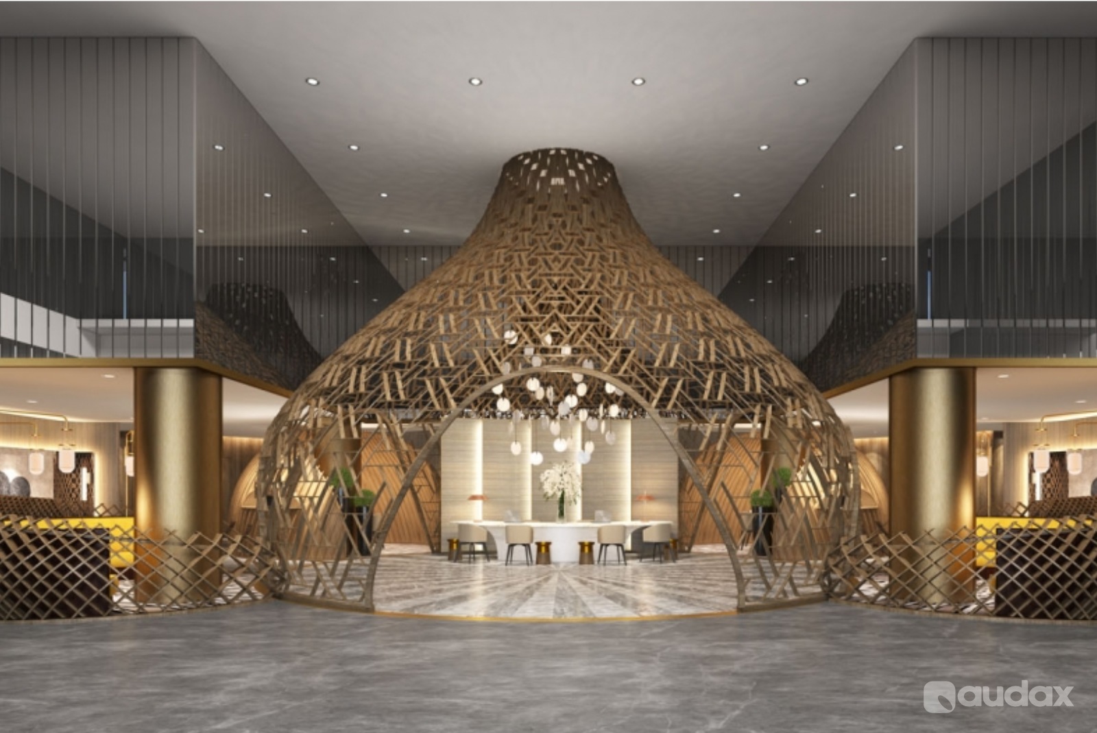 3D Rendering Real Estate Perspective By Audax