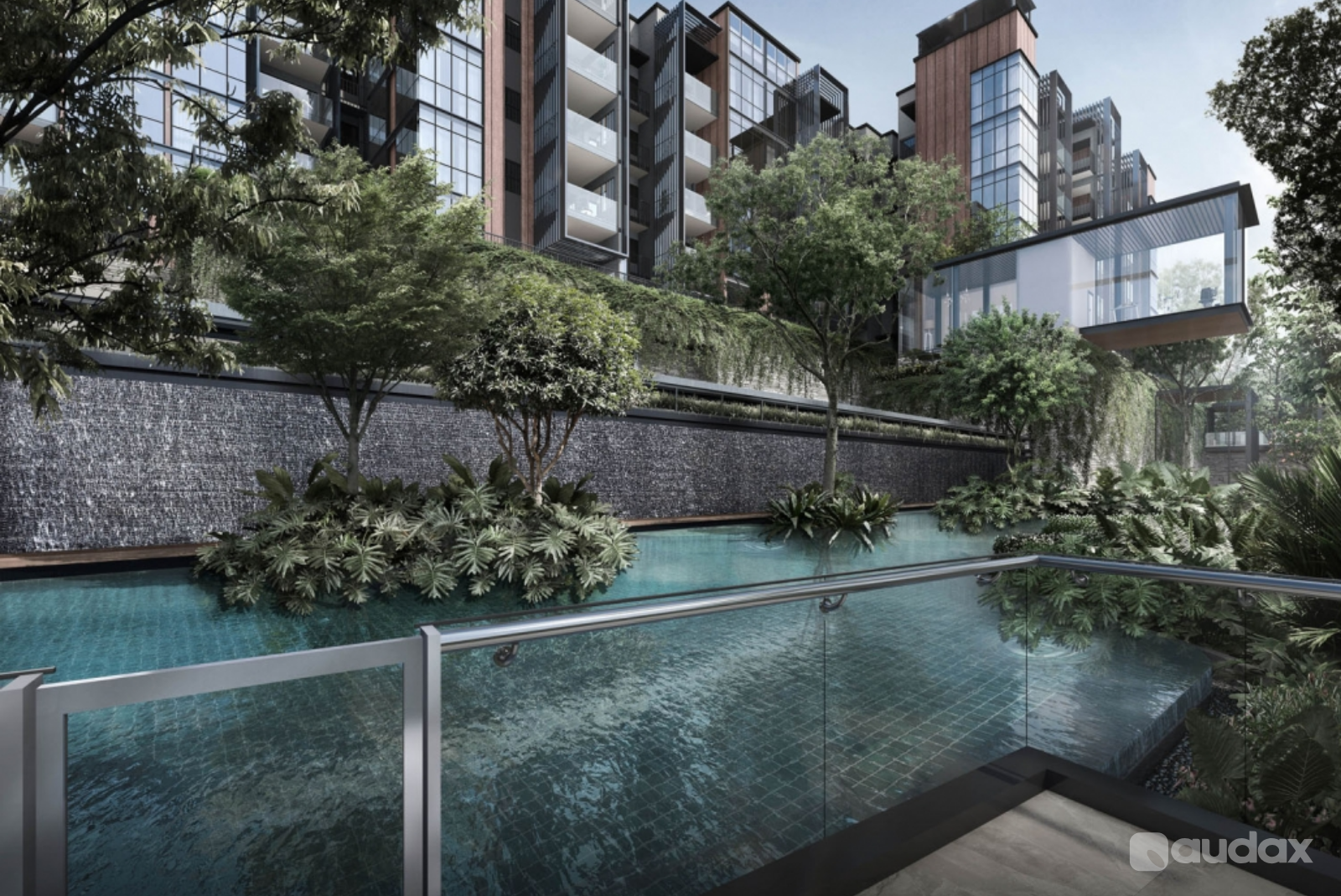 3D Rendering Real Estate Perspective By Audax
