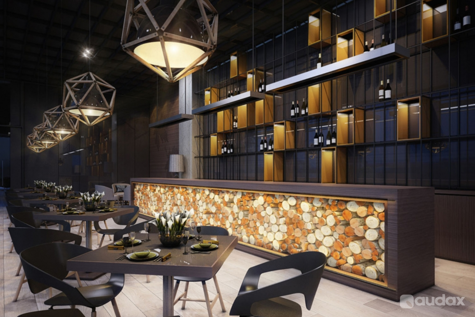 3D Rendering Real Estate Perspective By Audax