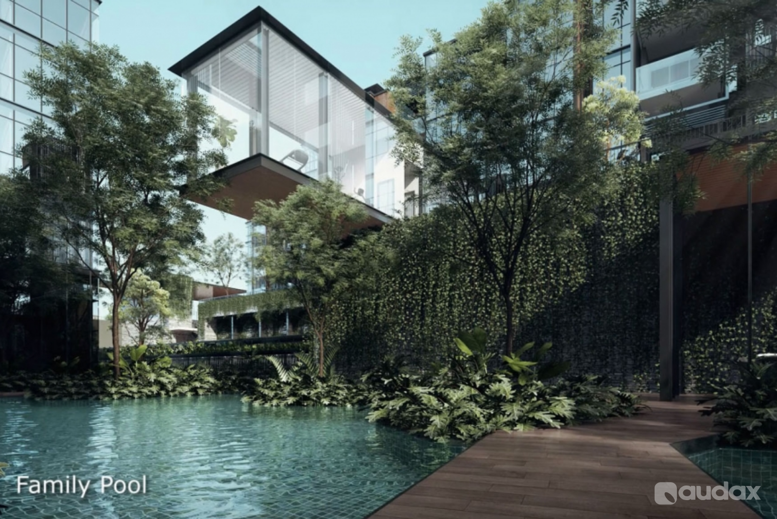 3D Rendering Real Estate Perspective By Audax