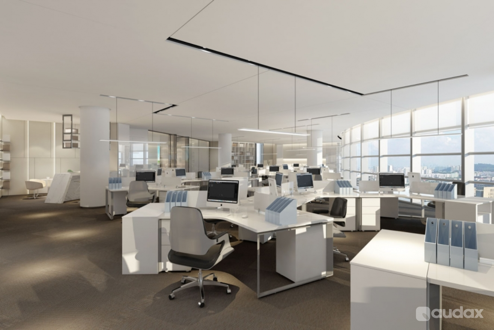 3D Rendering Real Estate Perspective By Audax