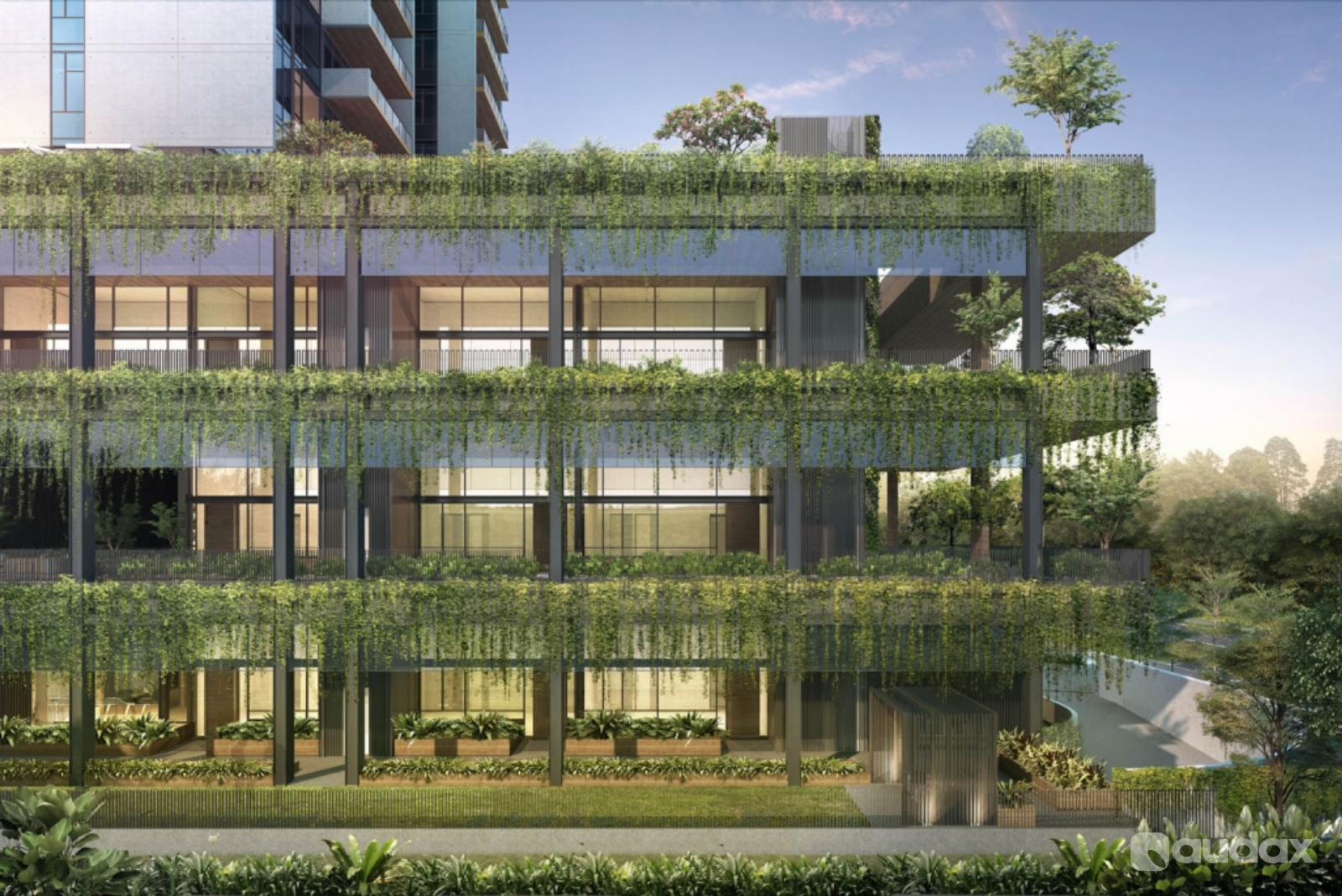 3D Rendering Real Estate Perspective By Audax