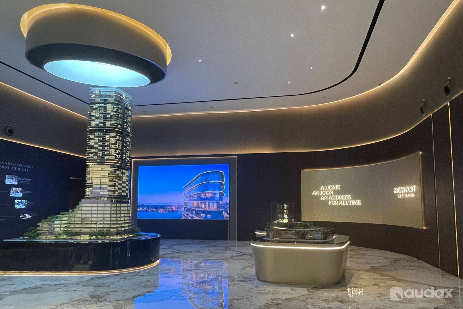 Digital Showroom Design by Audax