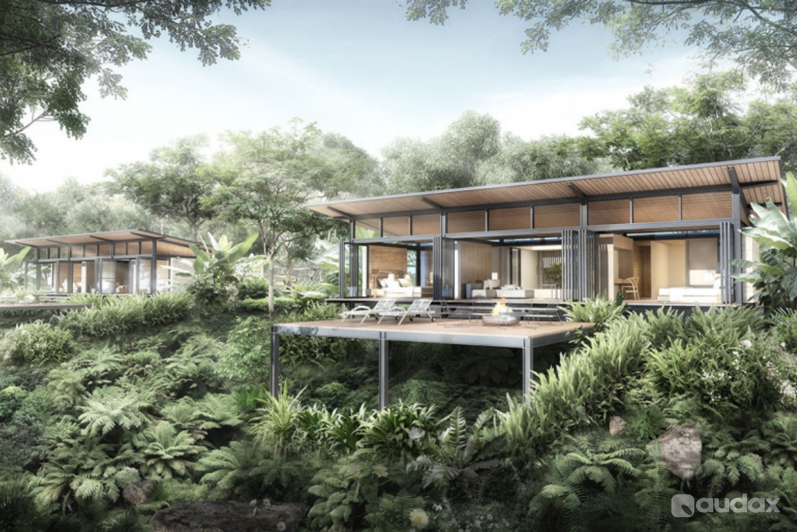3D Rendering Real Estate Perspective By Audax