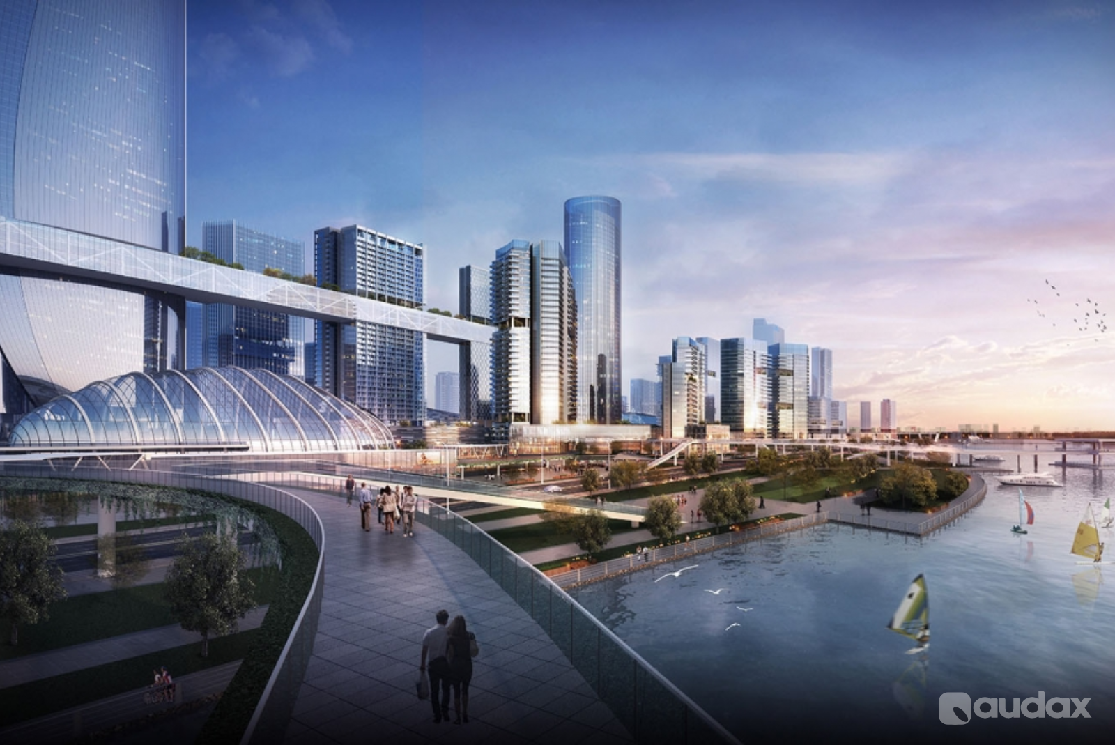 3D Printing Real Estate Perspective by Audax