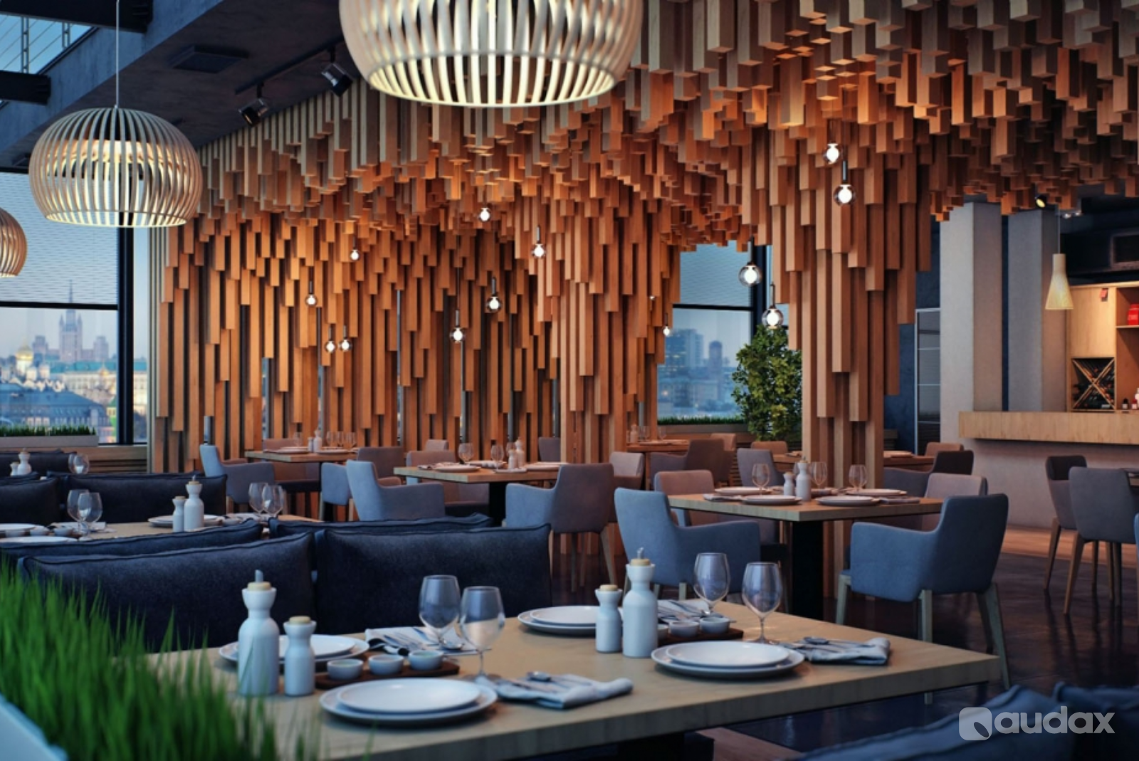 3D Rendering Real Estate Perspective By Audax
