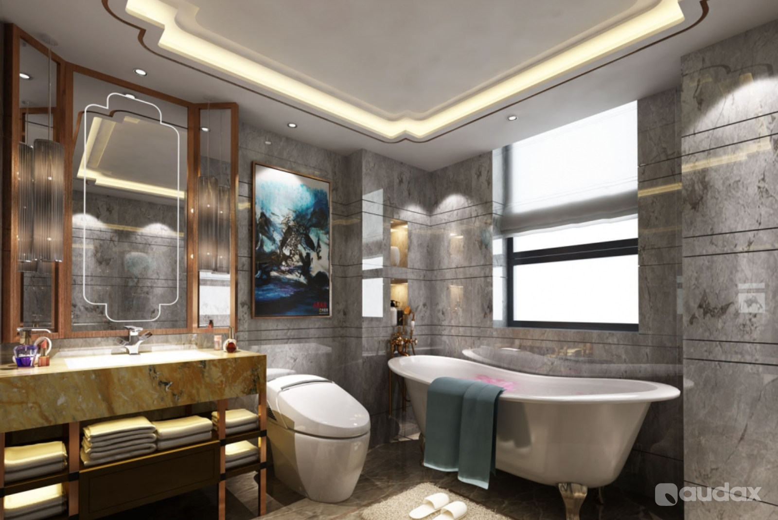 3D Printing Real Estate Perspective by Audax