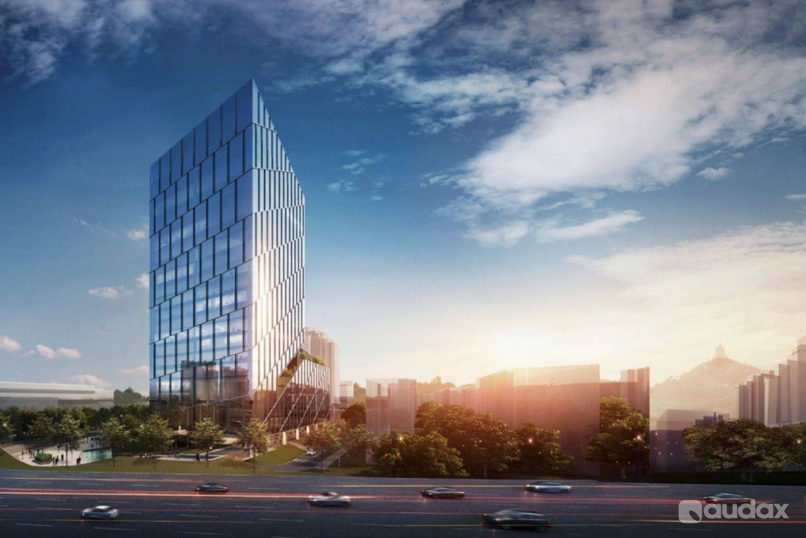 3D Rendering Real Estate Perspective By Audax