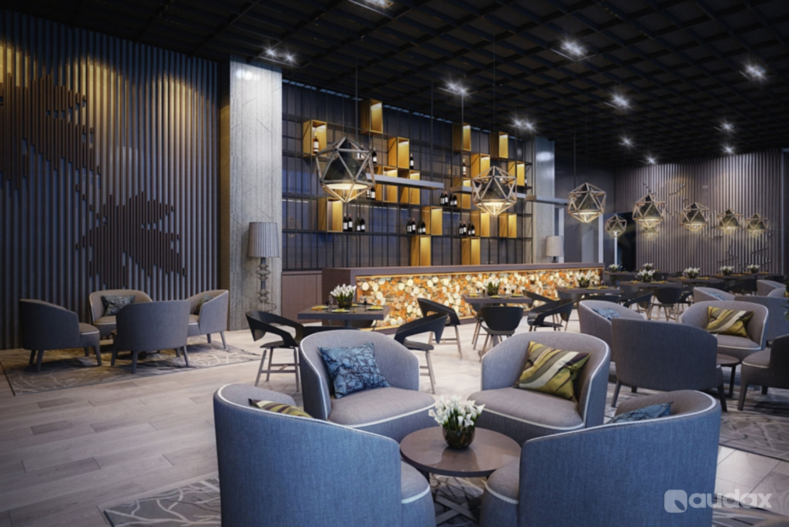 3D Rendering Real Estate Perspective By Audax