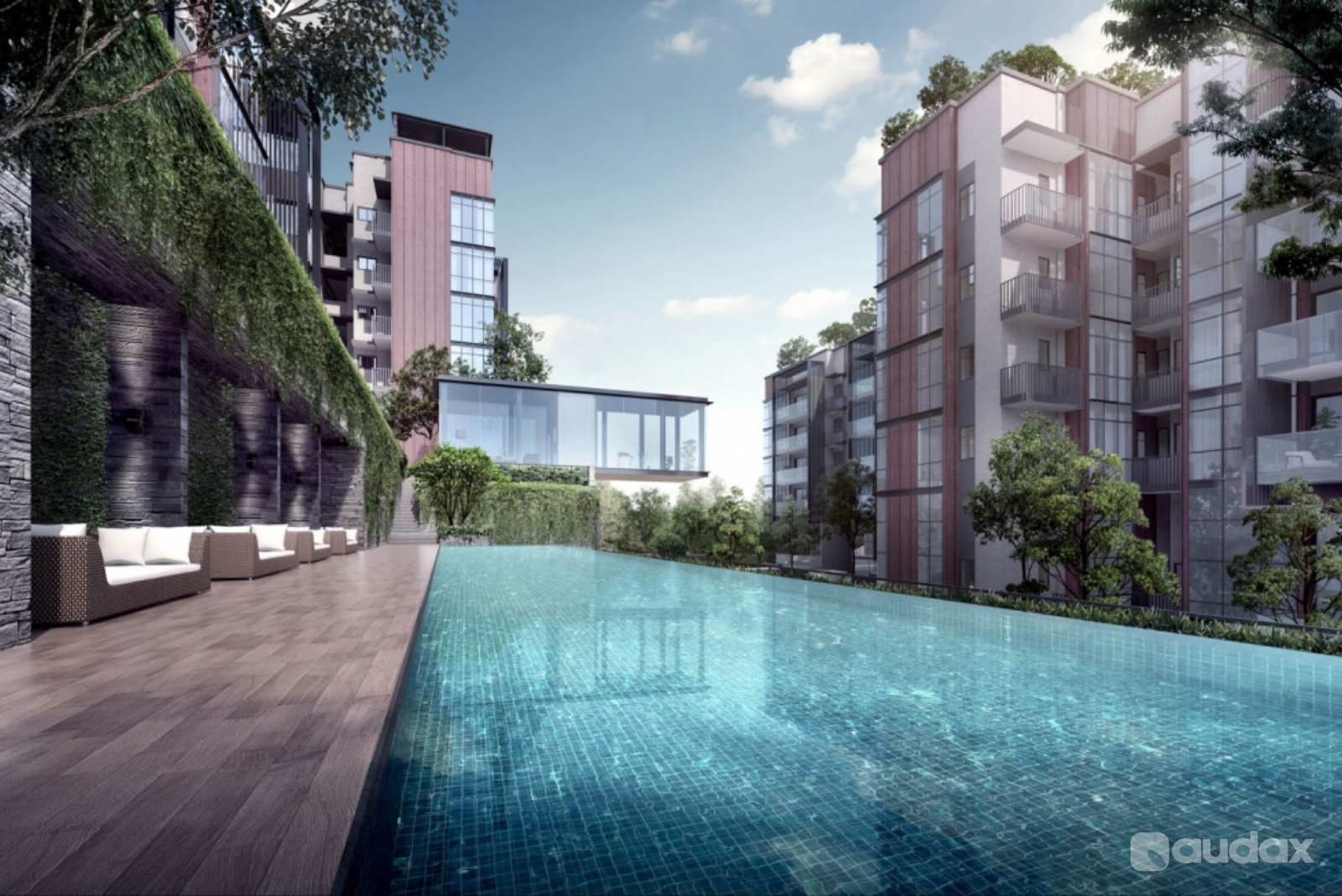 3D Rendering Real Estate Perspective By Audax