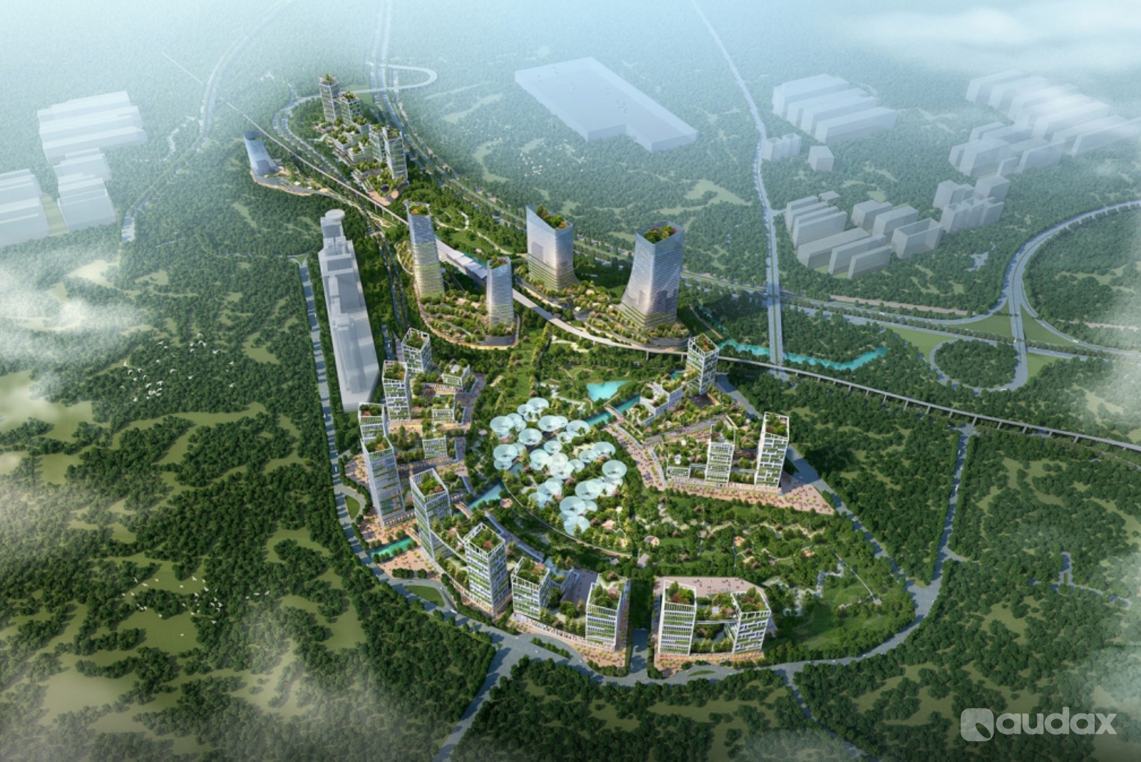 3D Printing Real Estate Perspective by Audax
