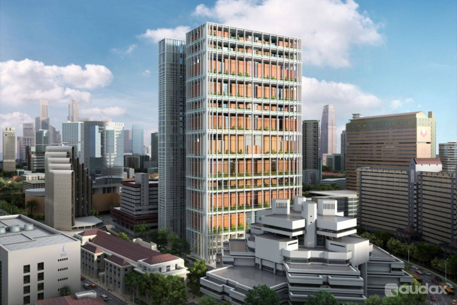 3D Rendering Real Estate Perspective By Audax