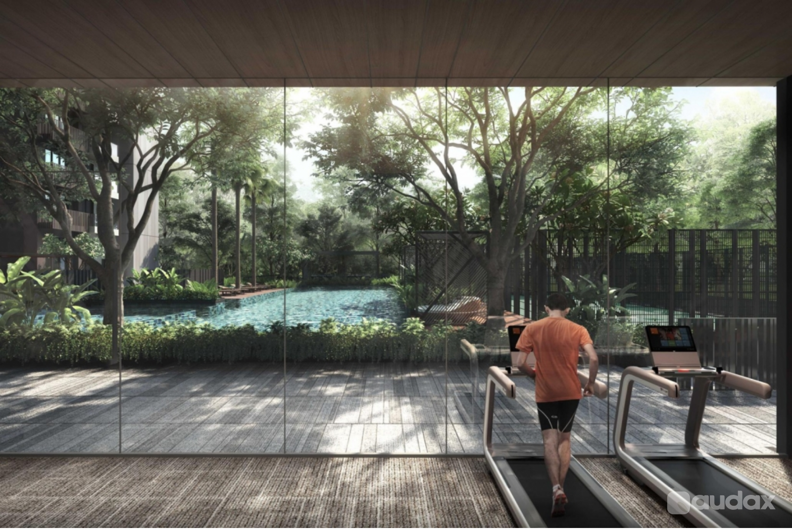 3D Rendering Real Estate Perspective By Audax