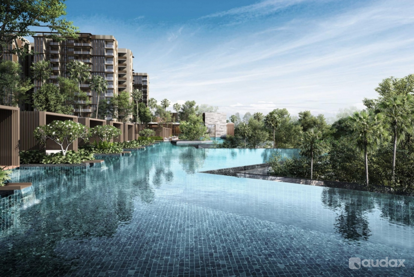 3D Rendering Real Estate Perspective By Audax