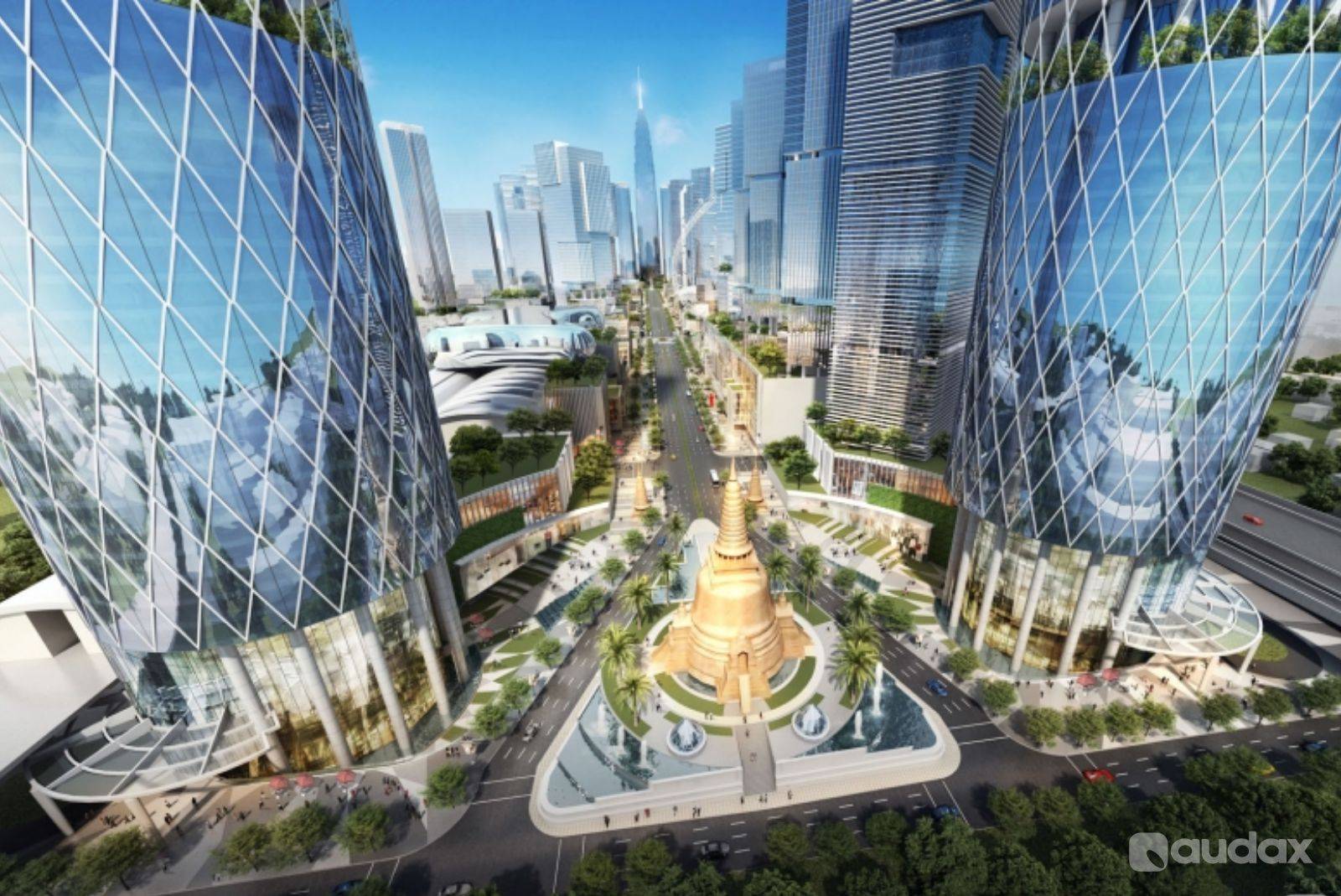 3D Rendering Real Estate Perspective By Audax