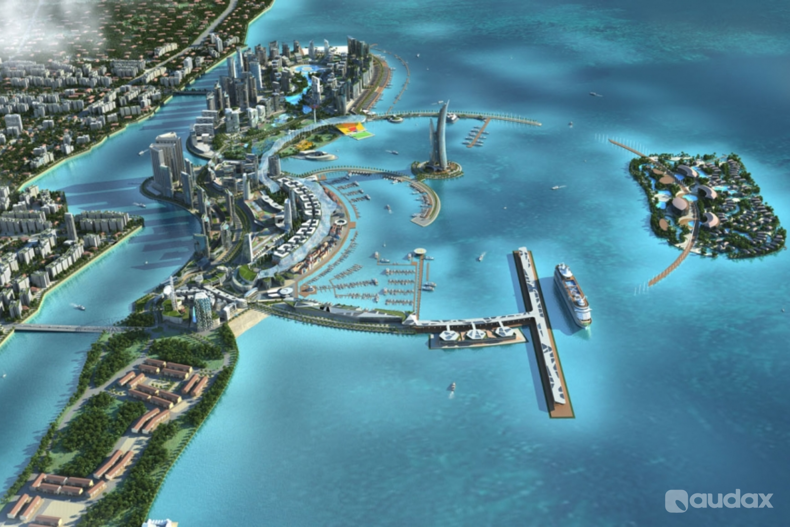 3D Printing Real Estate Perspective by Audax