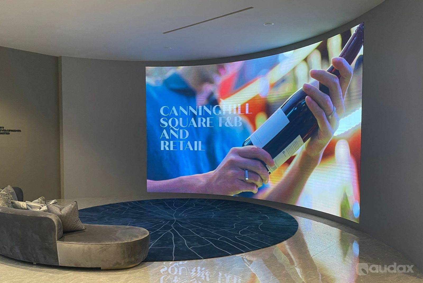 Digital Showroom Design by Audax