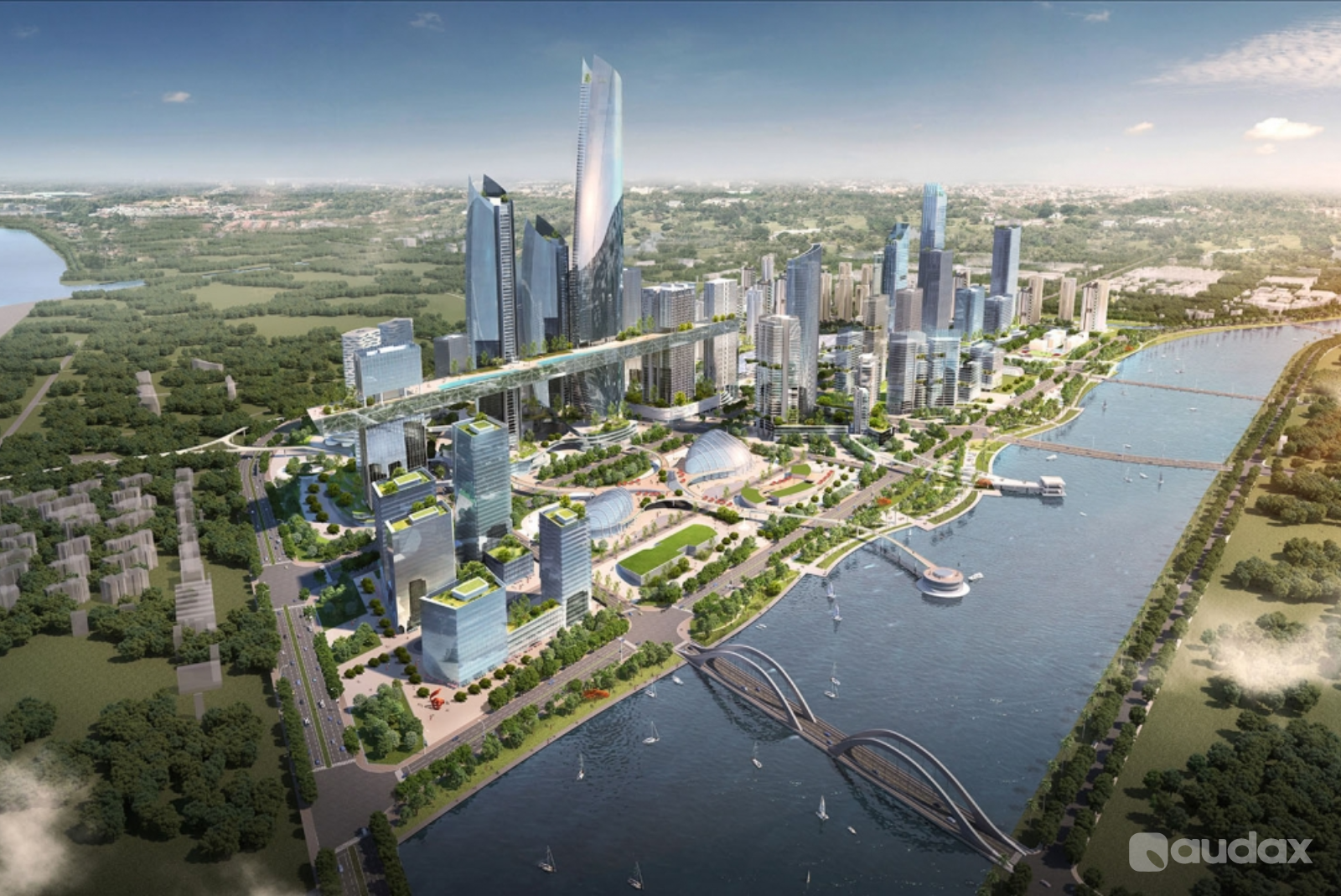 3D Printing Real Estate Perspective by Audax