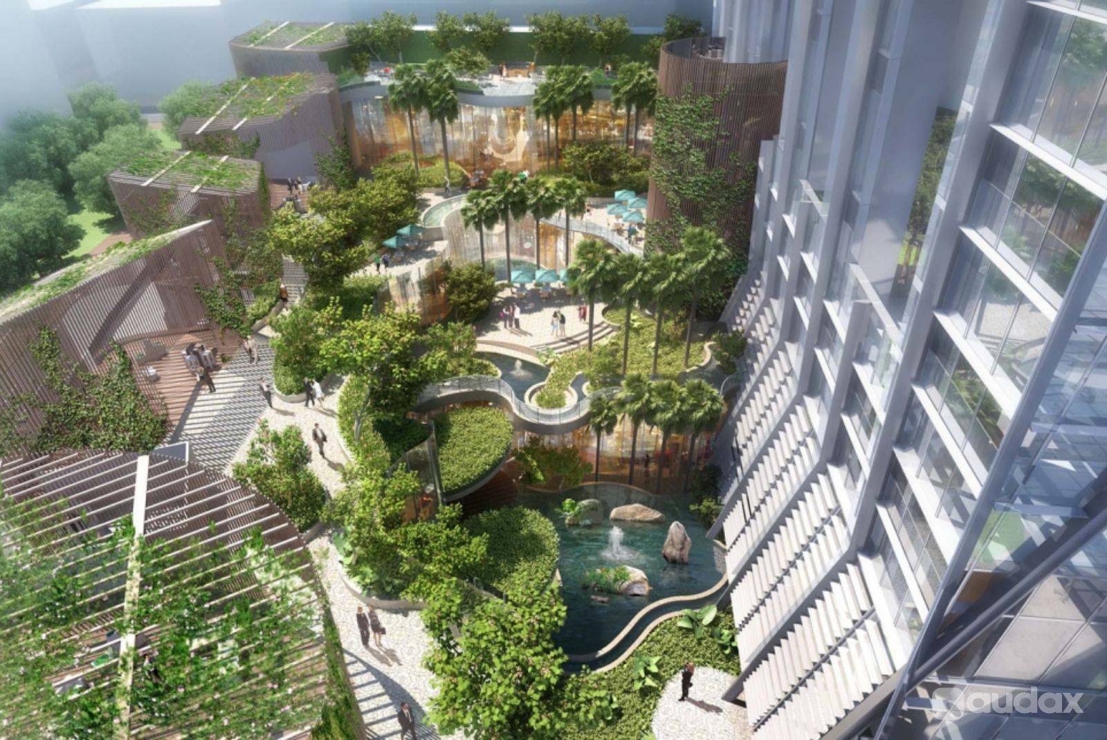 3D Rendering Real Estate Perspective By Audax