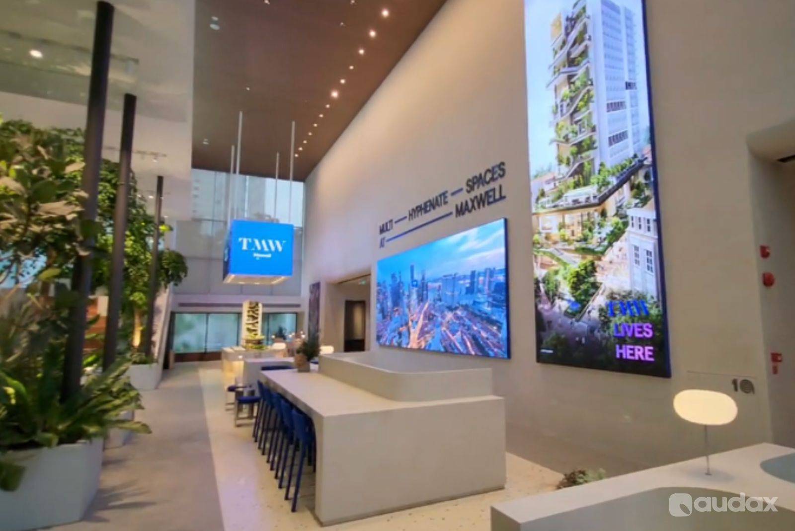 Digital Showroom Design by Audax