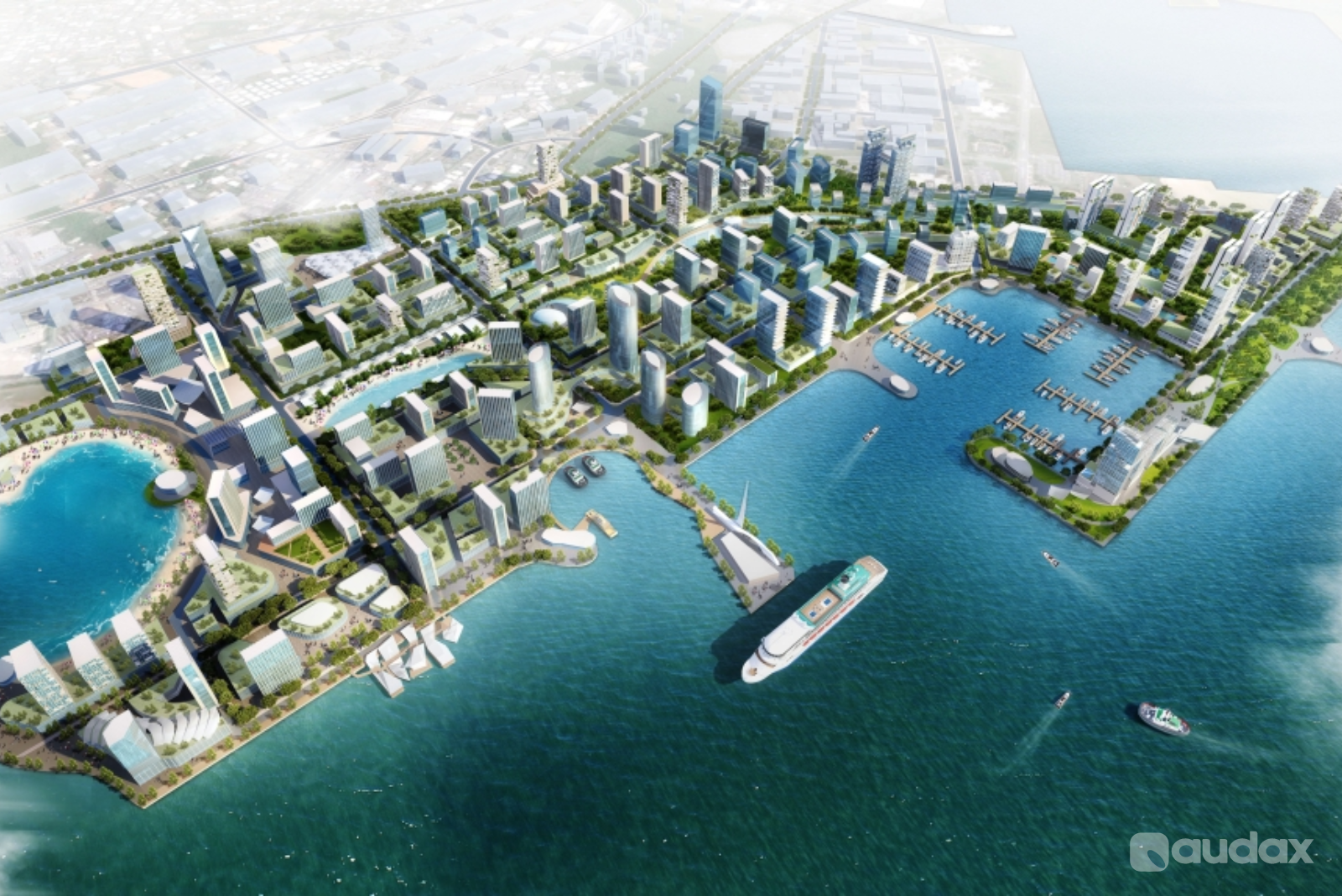 3D Printing Real Estate Perspective by Audax