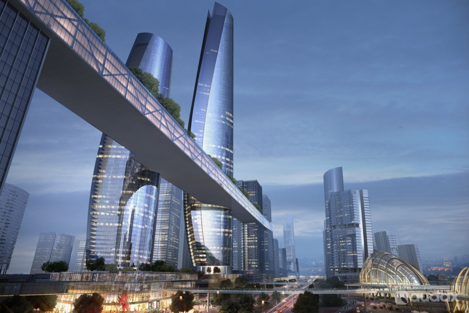 3D Printing Real Estate Perspective by Audax