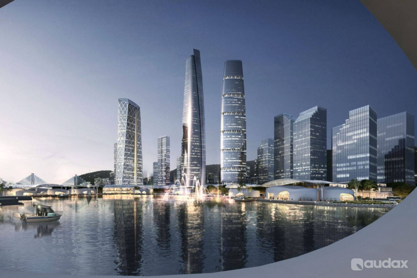 3D Rendering Real Estate Perspective By Audax