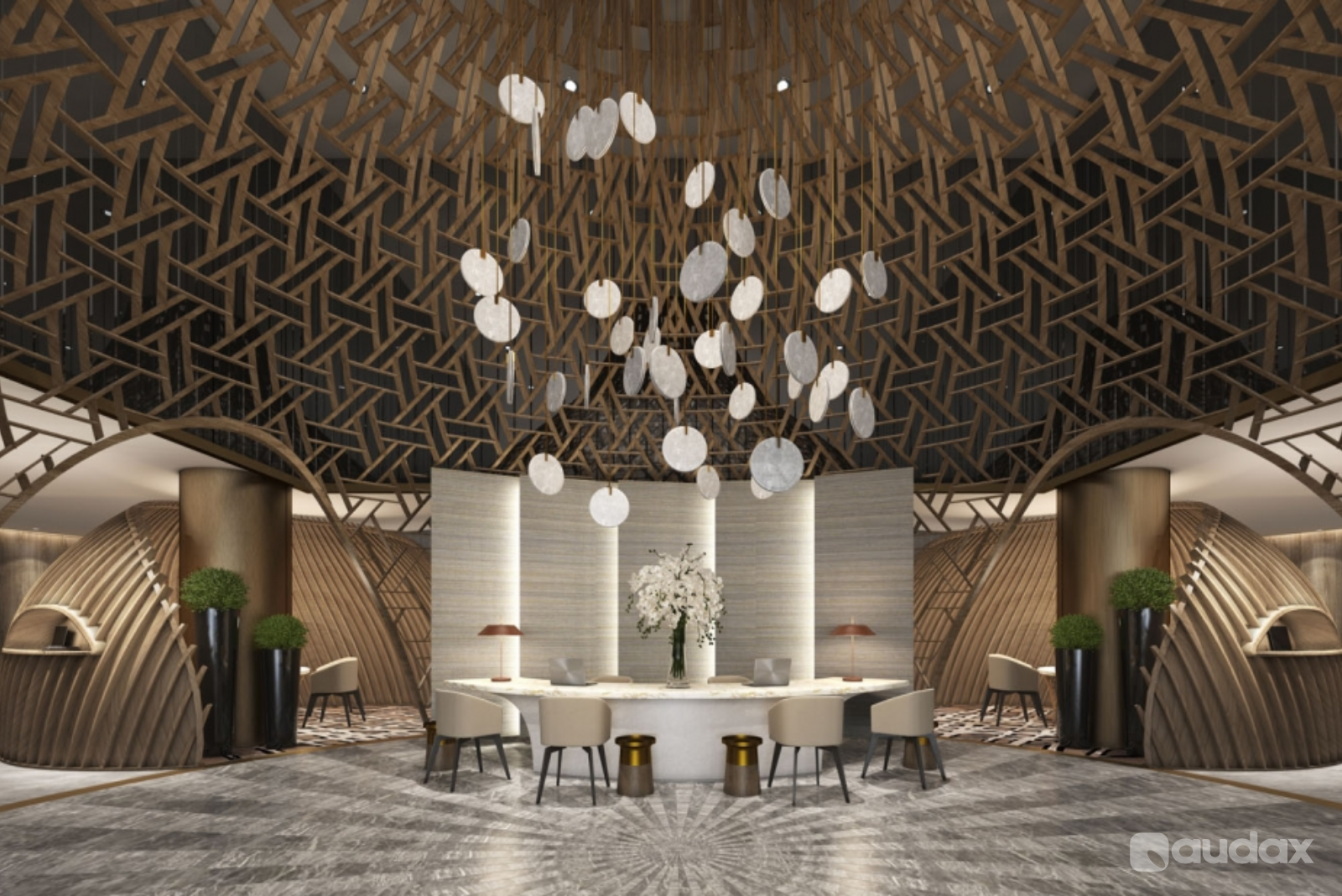 3D Rendering Real Estate Perspective By Audax