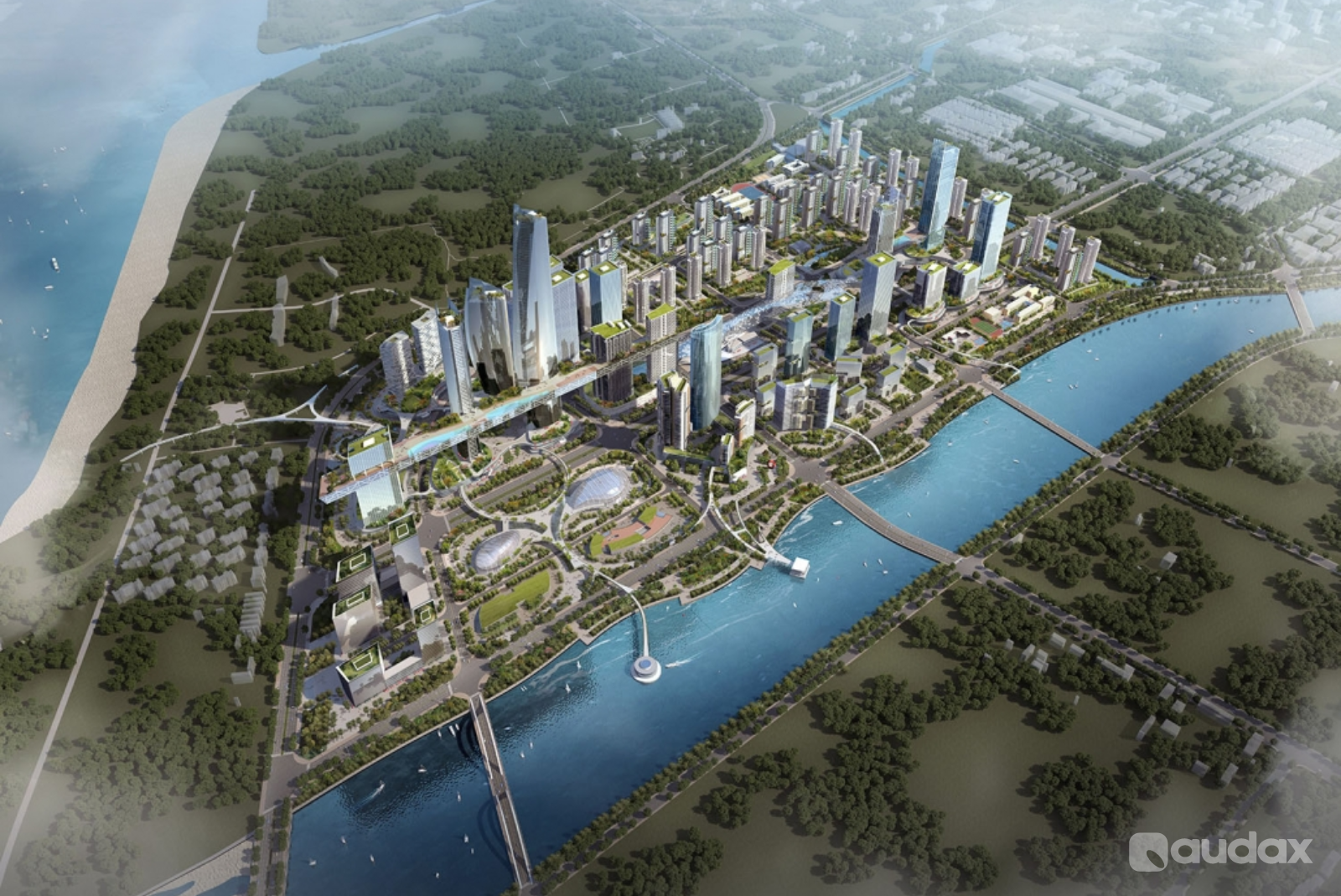3D Printing Real Estate Perspective by Audax