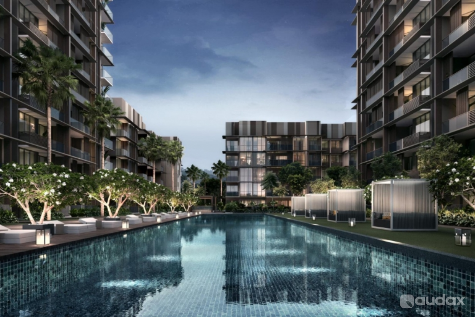 3D Rendering Real Estate Perspective By Audax