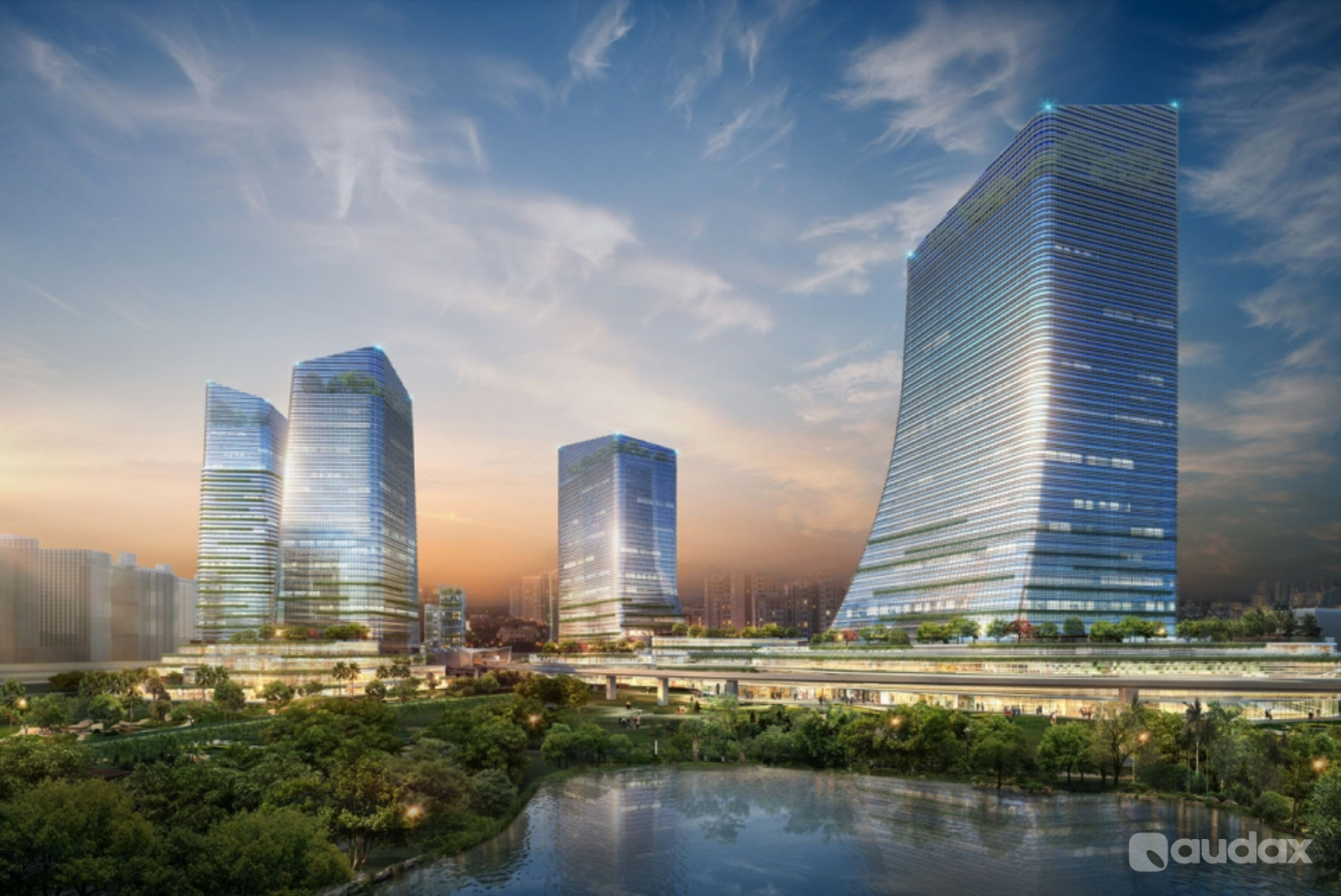 3D Printing Real Estate Perspective by Audax