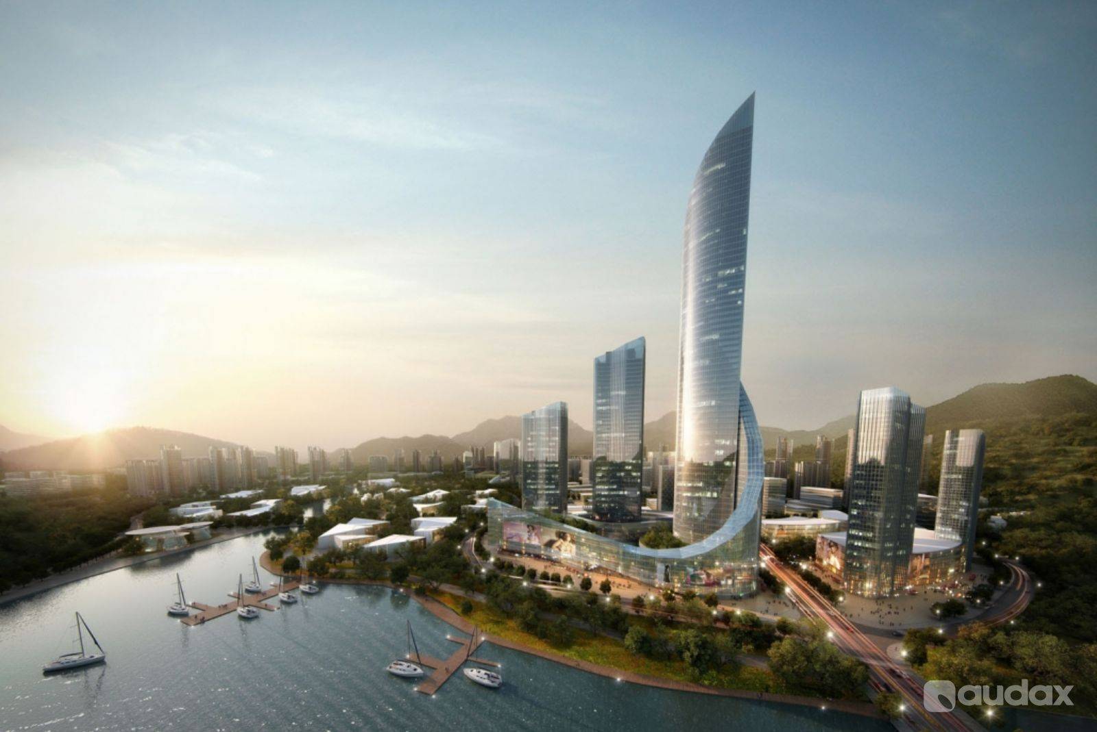 3D Rendering Real Estate Perspective By Audax