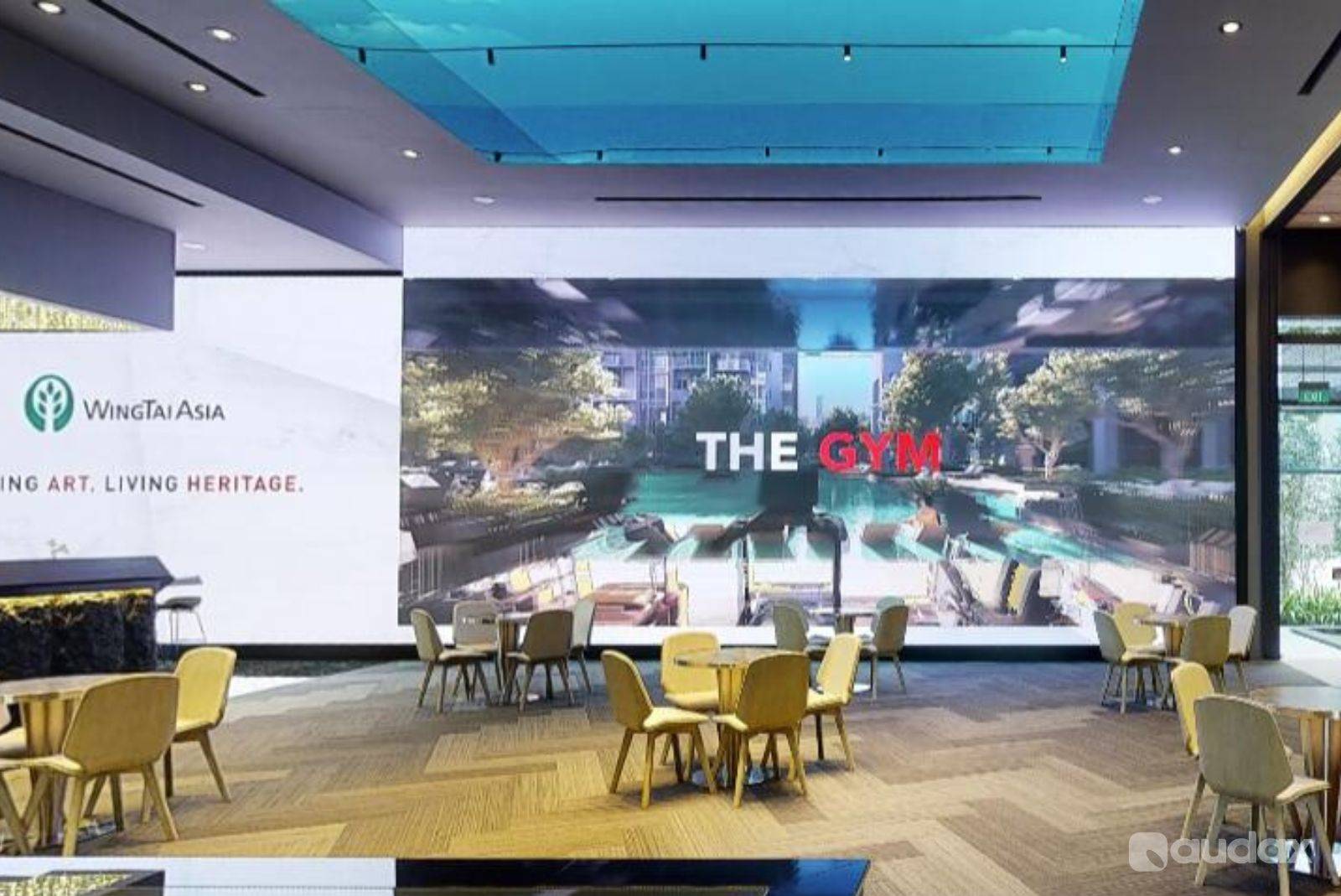 Digital Showroom Design by Audax