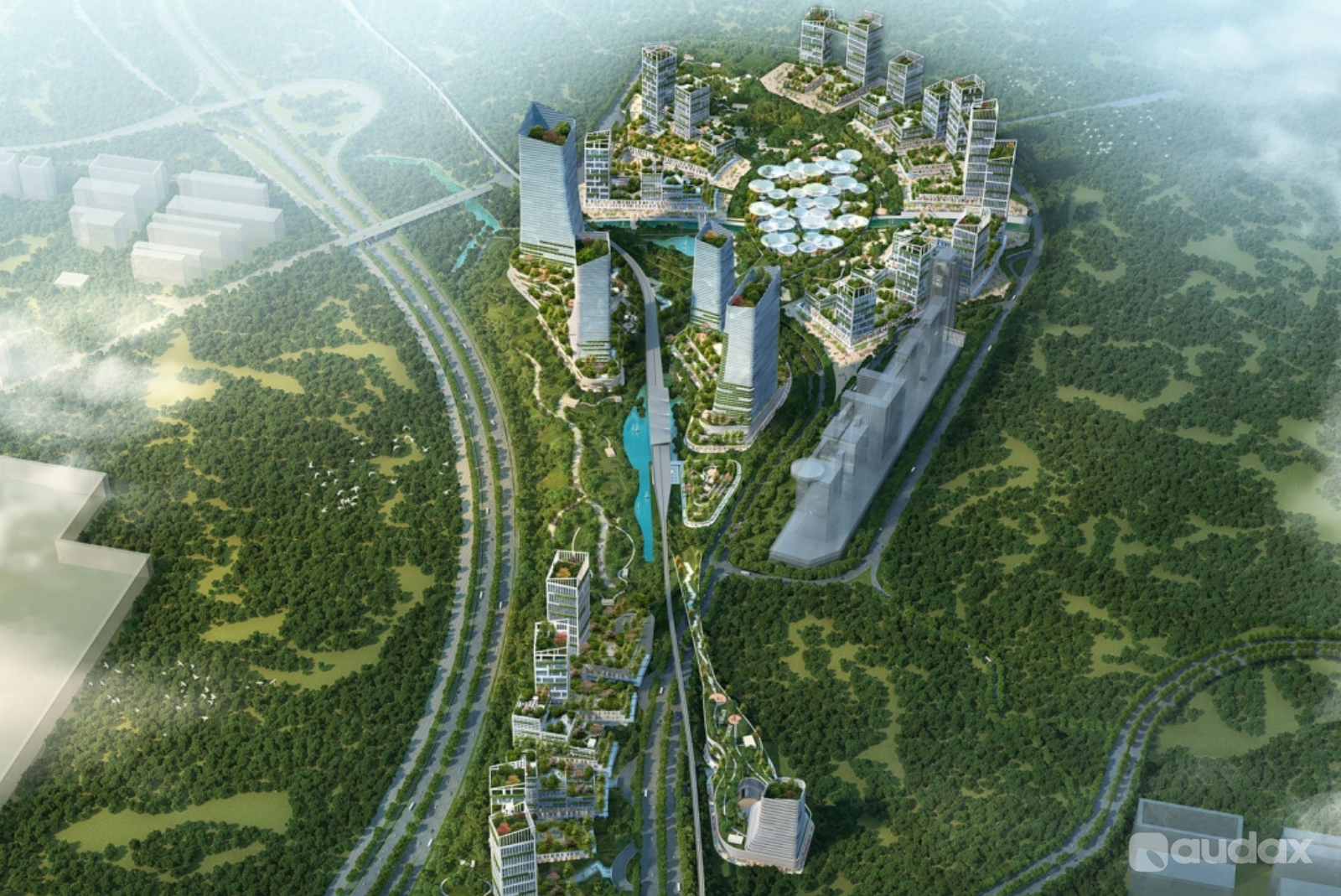 3D Printing Real Estate Perspective by Audax